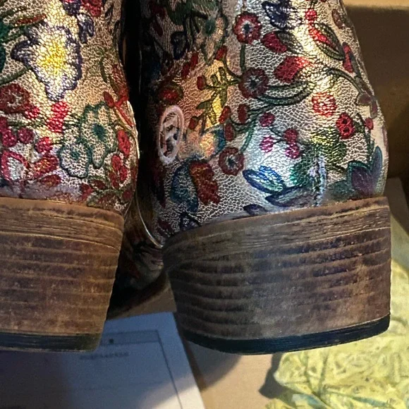 ROPER, Floral Women's Boot 7.5 - Picture 4 of 8